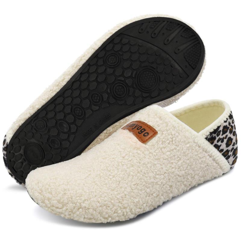 Cozy Comfy Slippers for Women Men Indoor Barefoot Slippers Socks Slip on House Shoes Perfect for Home Bedroom Travel Yoga Slide Flipflop