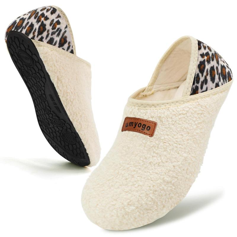 Cozy Comfy Slippers for Women Men Indoor Barefoot Slippers Socks Slip on House Shoes Perfect for Home Bedroom Travel Yoga Slide Flipflop