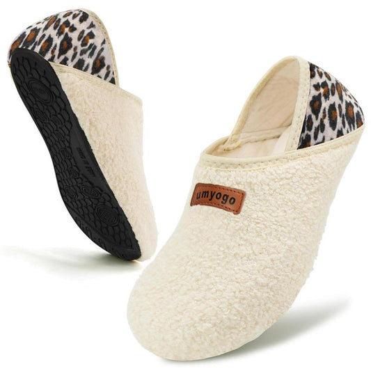 Cozy Comfy Slippers for Women Men Indoor Barefoot Slippers Socks Slip on House Shoes Perfect for Home Bedroom Travel Yoga Slide Flipflop
