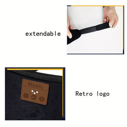 Wireless Bluetooth Sleep Headphones Eye Mask - 3D Eye Mask with Sponge Speakers for Sleeping Napping Travel Yoga & Meditation